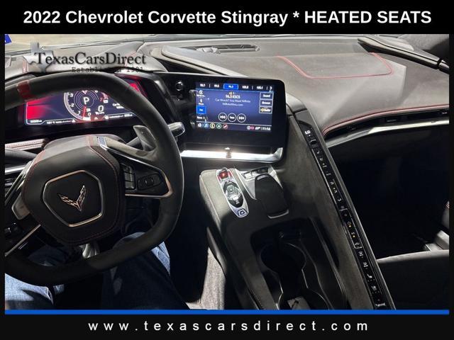 used 2022 Chevrolet Corvette car, priced at $64,988