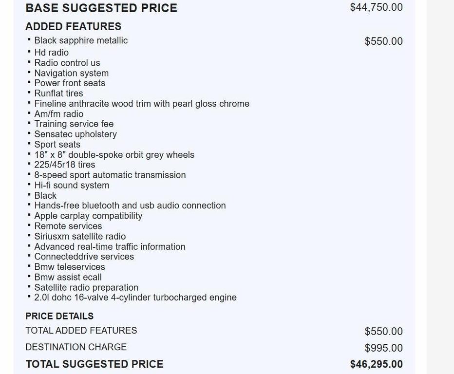used 2020 BMW 430 Gran Coupe car, priced at $14,998