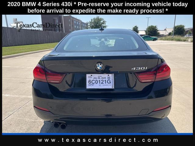 used 2020 BMW 430 Gran Coupe car, priced at $15,988