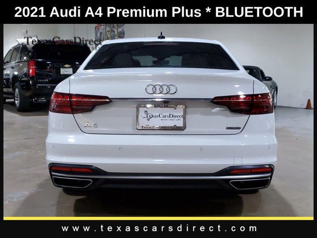 used 2021 Audi A4 car, priced at $29,936