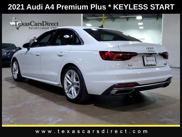 used 2021 Audi A4 car, priced at $29,936