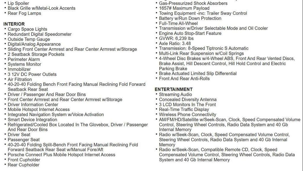 used 2023 Porsche Cayenne car, priced at $62,900