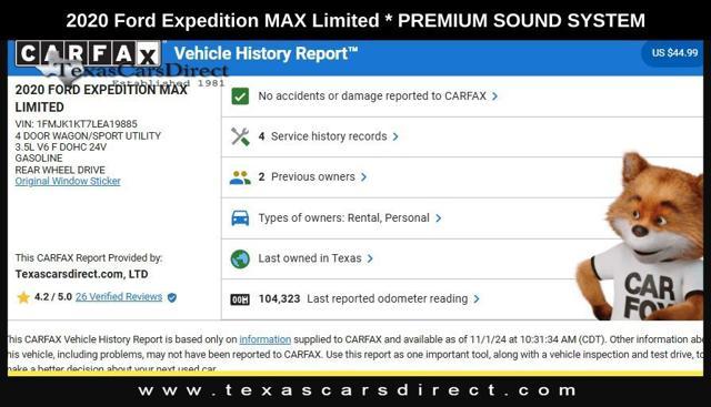 used 2020 Ford Expedition car, priced at $27,988