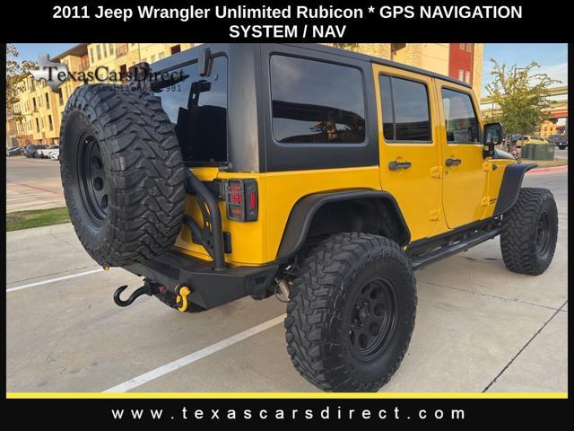 used 2011 Jeep Wrangler Unlimited car, priced at $17,994