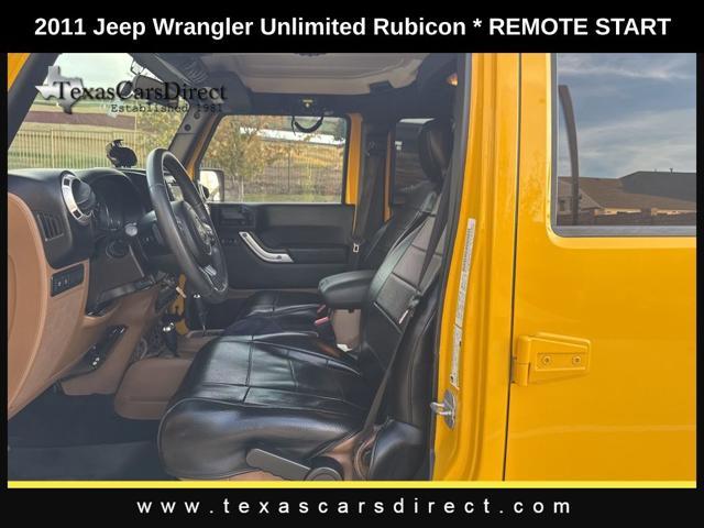 used 2011 Jeep Wrangler Unlimited car, priced at $17,994