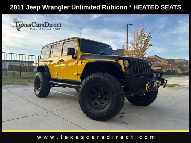 used 2011 Jeep Wrangler Unlimited car, priced at $17,994