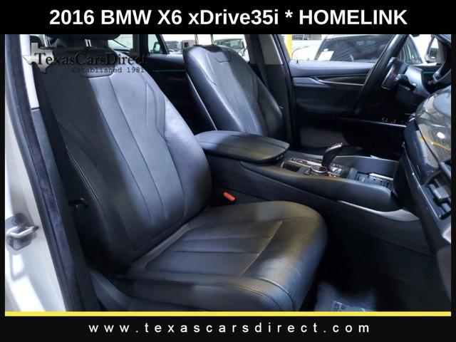 used 2016 BMW X6 car, priced at $19,998