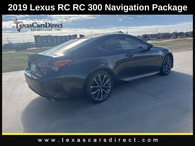 used 2019 Lexus RC 300 car, priced at $27,988