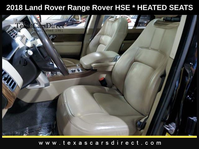 used 2018 Land Rover Range Rover car, priced at $32,899