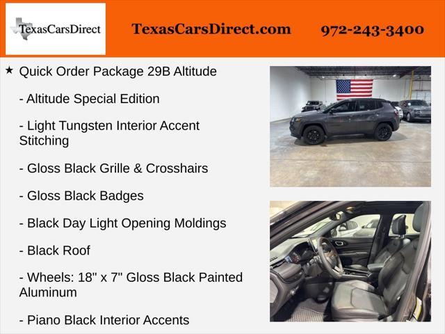 used 2023 Jeep Compass car, priced at $25,988