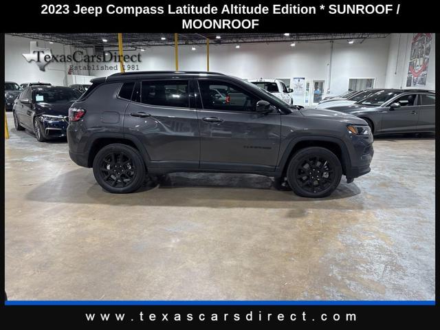 used 2023 Jeep Compass car, priced at $25,988