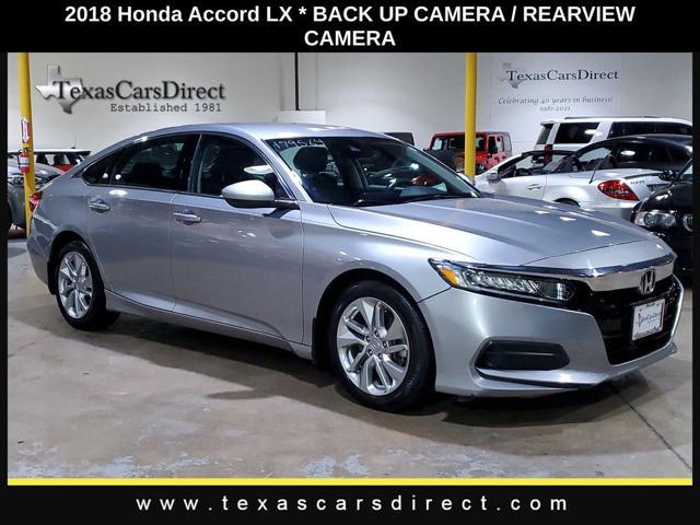 used 2018 Honda Accord car, priced at $16,997