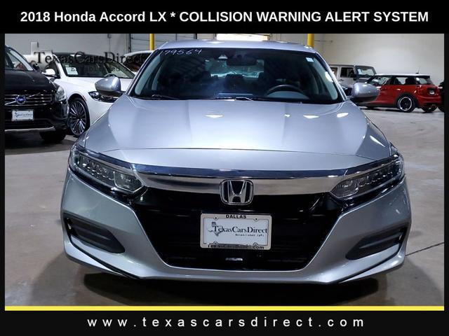 used 2018 Honda Accord car, priced at $16,997