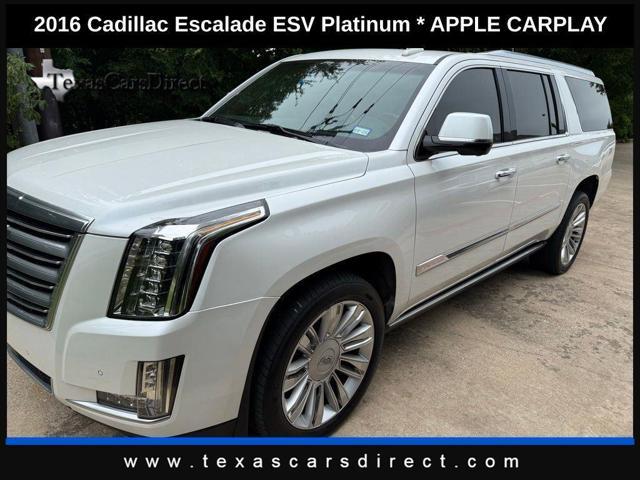 used 2016 Cadillac Escalade ESV car, priced at $22,495