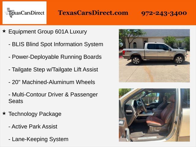 used 2018 Ford F-150 car, priced at $34,592