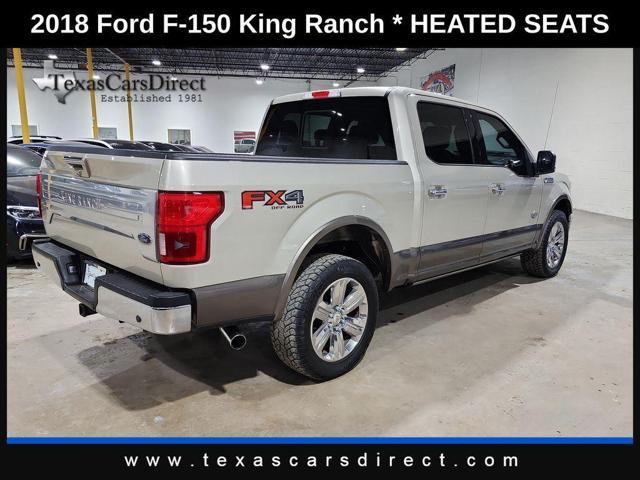 used 2018 Ford F-150 car, priced at $34,592