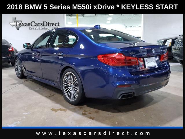 used 2018 BMW M550 car, priced at $31,598