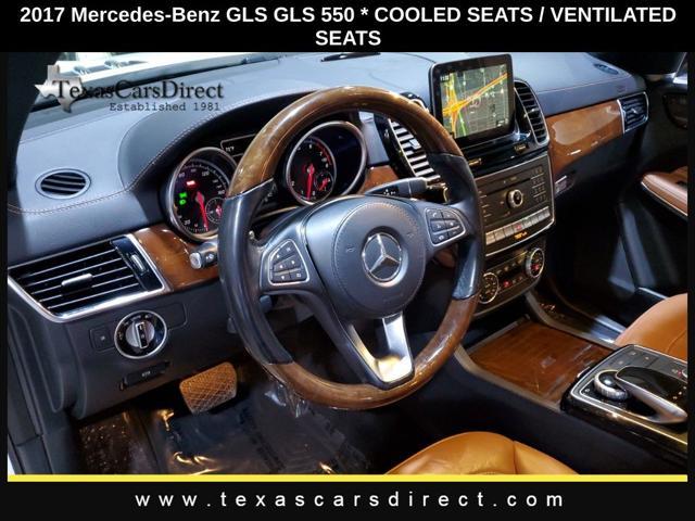 used 2017 Mercedes-Benz GLS 550 car, priced at $21,988