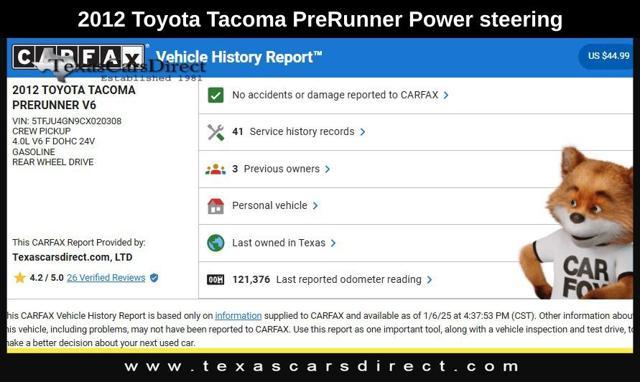 used 2012 Toyota Tacoma car, priced at $17,941