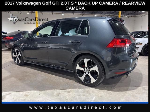 used 2017 Volkswagen Golf GTI car, priced at $17,995