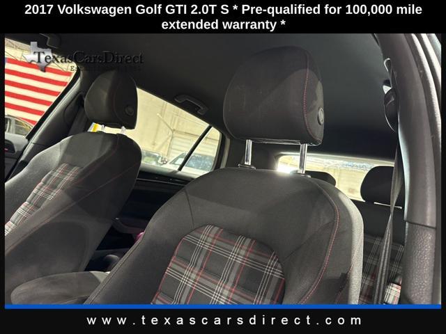 used 2017 Volkswagen Golf GTI car, priced at $17,995