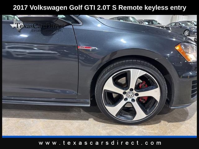 used 2017 Volkswagen Golf GTI car, priced at $17,995