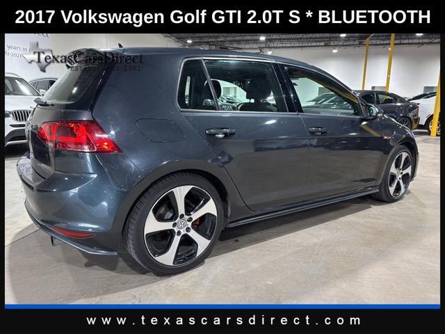 used 2017 Volkswagen Golf GTI car, priced at $17,995