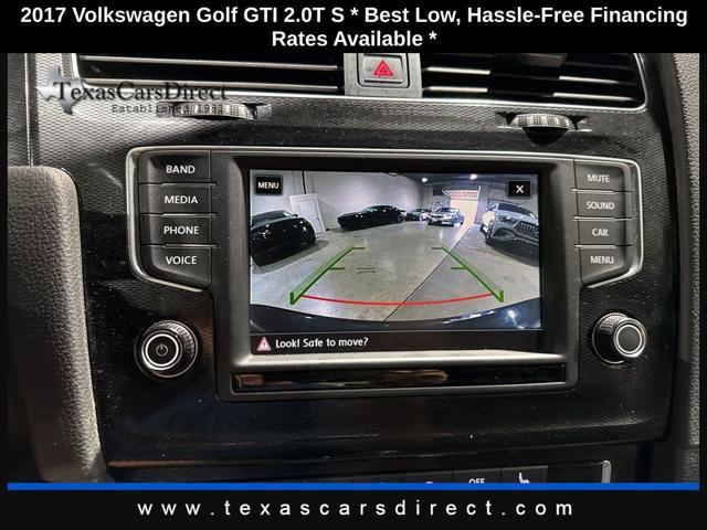 used 2017 Volkswagen Golf GTI car, priced at $17,995