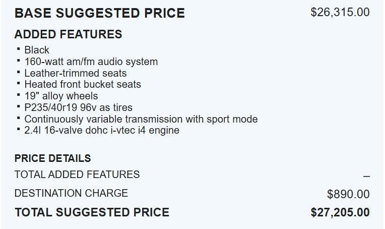 used 2017 Honda Accord car, priced at $15,995