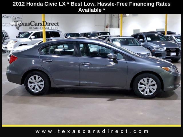 used 2012 Honda Civic car, priced at $9,988