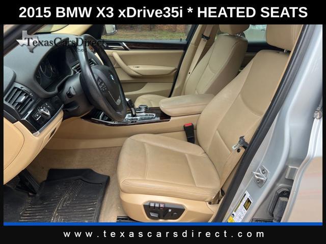 used 2015 BMW X3 car, priced at $16,961