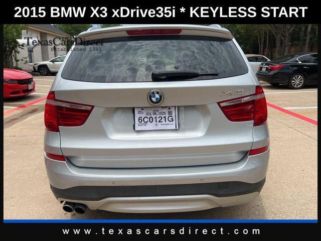 used 2015 BMW X3 car, priced at $16,961