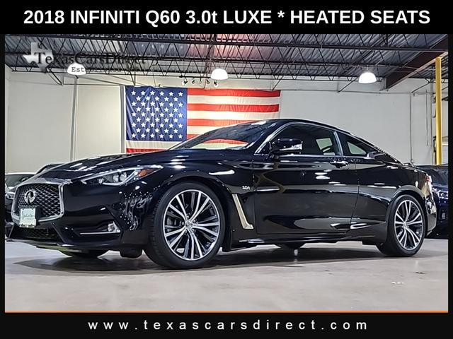 used 2018 INFINITI Q60 car, priced at $22,988