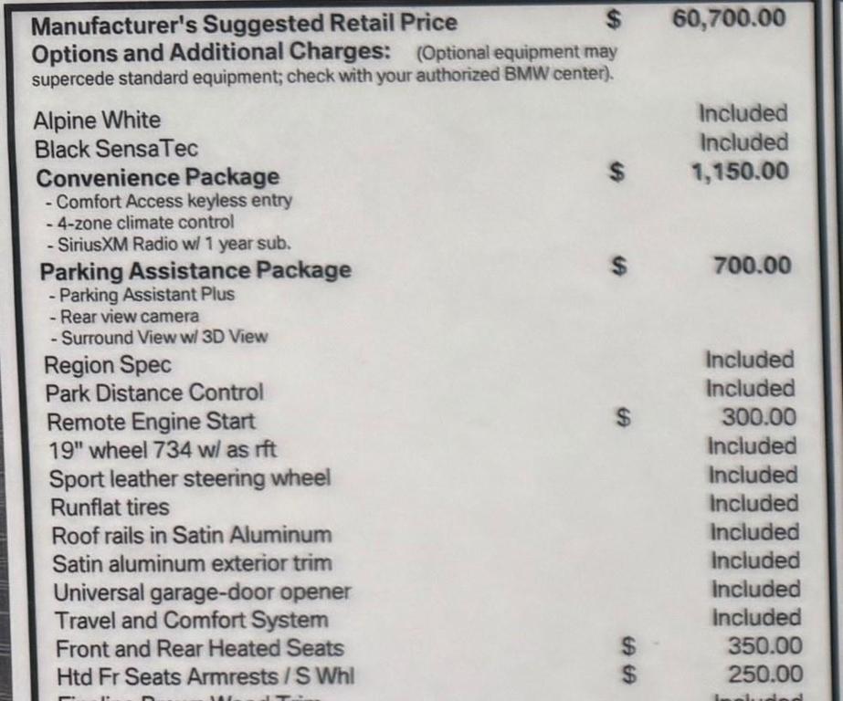 used 2019 BMW X5 car, priced at $30,805