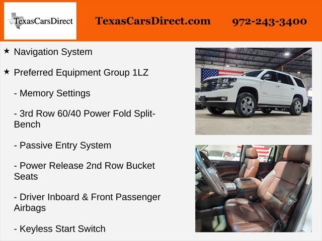 used 2015 Chevrolet Tahoe car, priced at $19,619