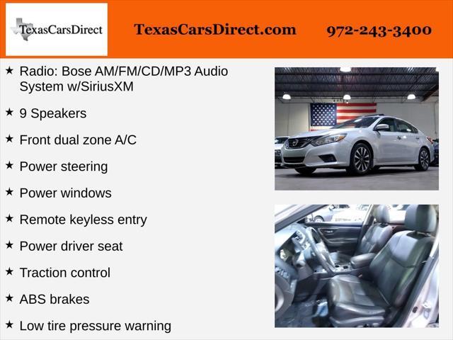 used 2016 Nissan Altima car, priced at $12,499