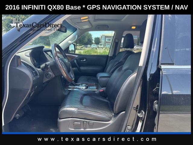 used 2016 INFINITI QX80 car, priced at $16,995