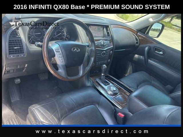 used 2016 INFINITI QX80 car, priced at $16,995