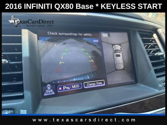 used 2016 INFINITI QX80 car, priced at $16,995