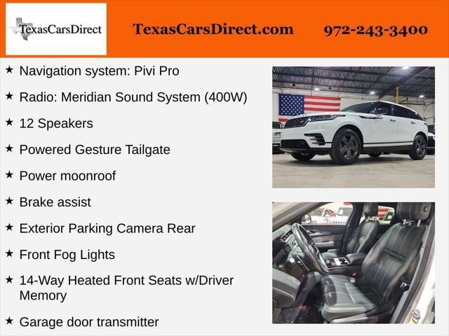 used 2022 Land Rover Range Rover Velar car, priced at $36,888