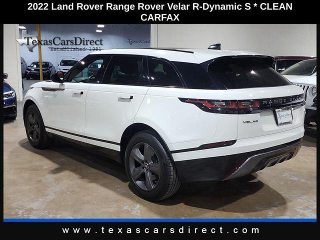 used 2022 Land Rover Range Rover Velar car, priced at $36,888