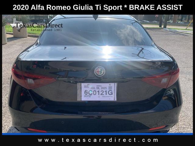 used 2020 Alfa Romeo Giulia car, priced at $23,879
