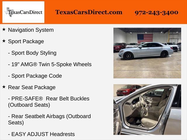 used 2016 Mercedes-Benz S-Class car, priced at $27,995