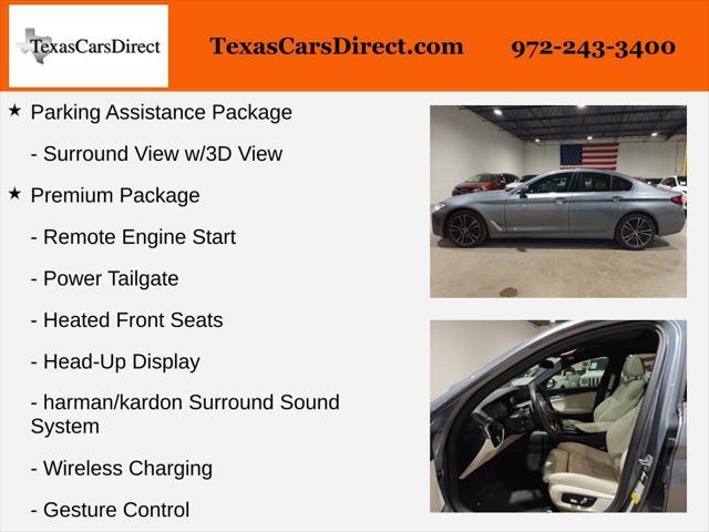used 2021 BMW 540 car, priced at $28,750