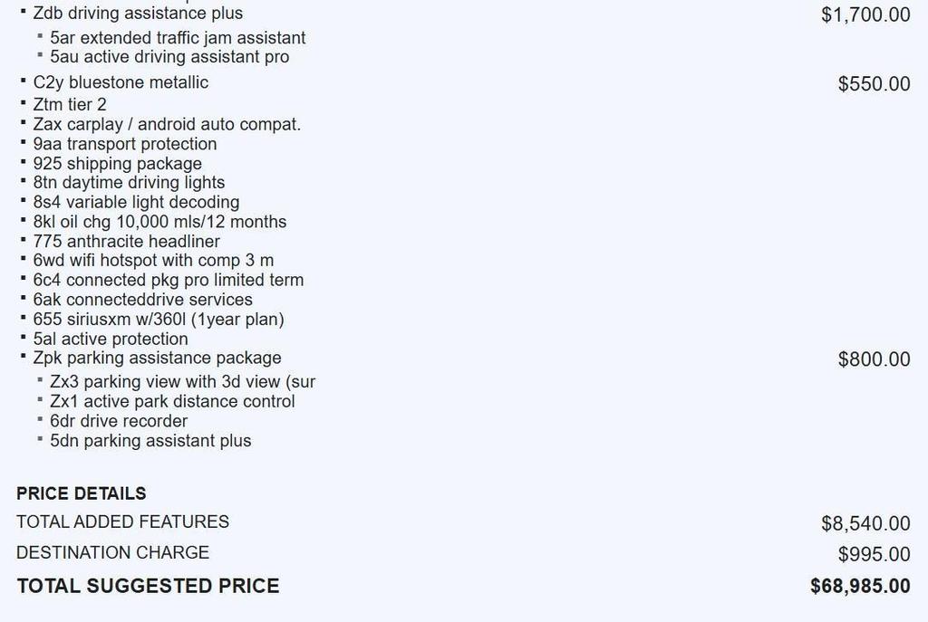 used 2021 BMW 540 car, priced at $24,988