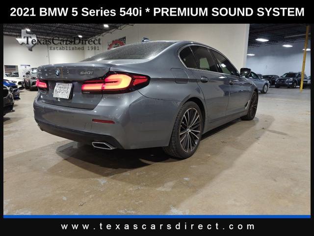 used 2021 BMW 540 car, priced at $28,750