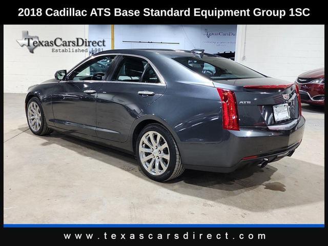 used 2018 Cadillac ATS car, priced at $17,889