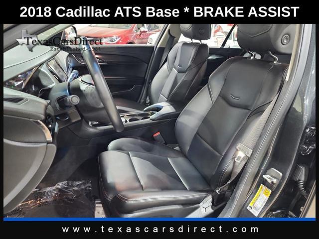 used 2018 Cadillac ATS car, priced at $17,889
