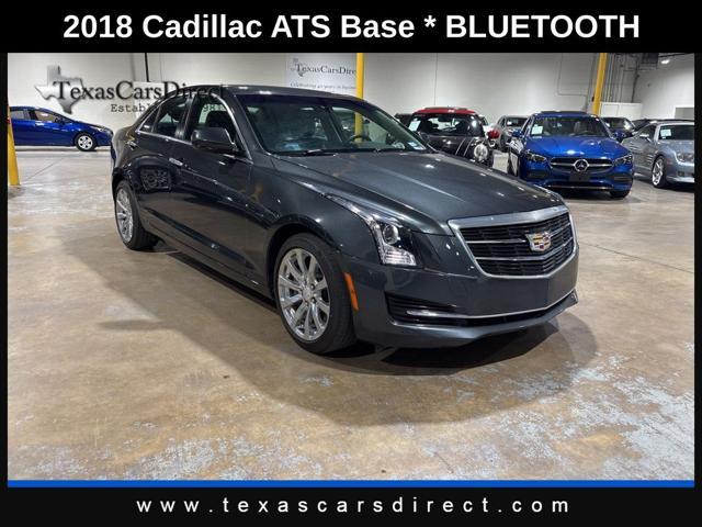 used 2018 Cadillac ATS car, priced at $17,889
