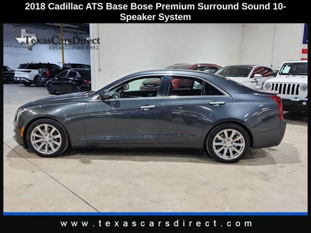 used 2018 Cadillac ATS car, priced at $17,889